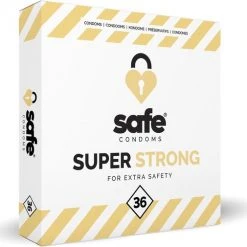 Beste Verkoop 🔥 Safe Condoms Safe Condooms Super Strong - 36 Stuks 👏