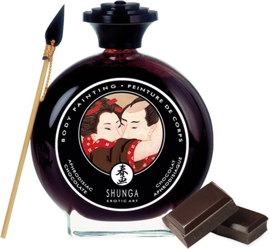 Promo π Shunga Eetbare Bodypaint Chocolate β¨ - Afbeelding 5