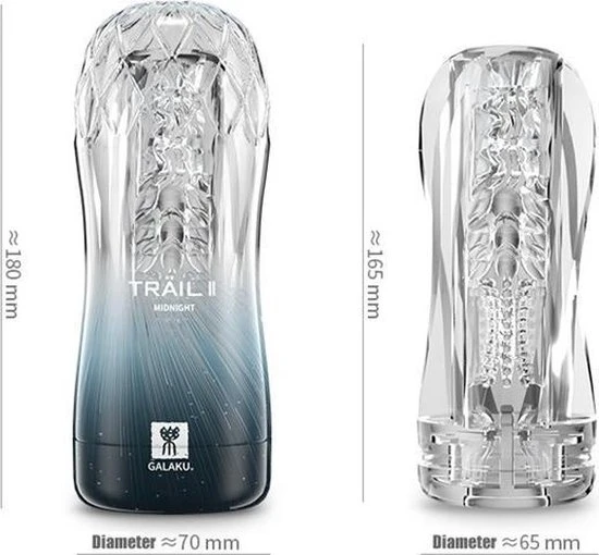 Gloednieuw π― Erodit Pussy Masturbator Cup- Masturberen Met Vagina Gevoel- Kunstkut - Stimulerende Kunst Vagina Cup Voor Mannen- Zwart- Erotiek- Black Friday-Sex Toys- Seksspeeltjes Voor Mannen π - Afbeelding 2