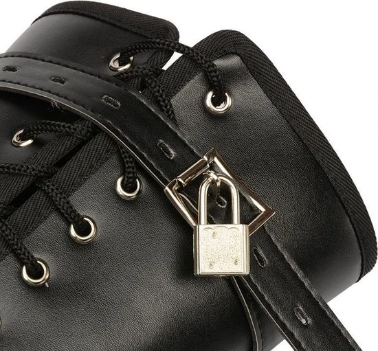 Hete verkoop β Merkloos Kinky Secrets Bondage Harnas | Korte Bondage Dwangbuis Voor BDSM | Armen Achter De Rug Slave π - Afbeelding 5