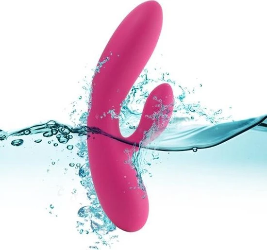 Beste Pirce ๐ FeelzToys Lea - Rabbit Vibrator - Roze ๐ - Afbeelding 20
