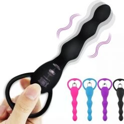 Beste Pirce ⌛ DARENCI DARE Darenci Siliconen Buttplug - Anal Toys - Seksspeeltjes - Sex Toys - G-spot - Satisfier - Penetratie En Stimulatie - Anaal Vibrerende Vibrator - Vibrerende Buttplug - Massager - Mannen En Vrouwen - Warm En Koud - Siliconen - Zwart ✨