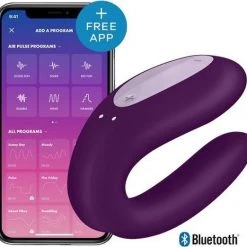 Korting 🔔 Satisfyer Double Joy Purple 👏