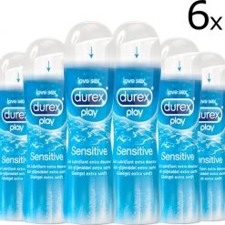 Aanbiedingen 😀 Durex Glijmiddel Play Sensitive 50ml X6 😀