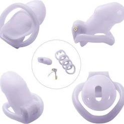 Begroting 🥰 Merkloos SissyMarket - The Beginner - Wit - Peniskooi - Chastity Cage 😀