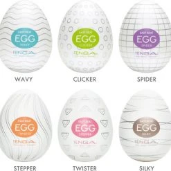 Goedkoopste 🔔 Tenga Easy Beat Egg 6 Delig Masturbator Mannen 💯
