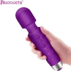 Beste Verkoop 🎁 Paloqueth Magic Wand - Paars - Clitoris Stimulator Seks Toys Seksspeeltjes Vibrator Voor Vrouwen Waterdicht Personal Massager - 👏