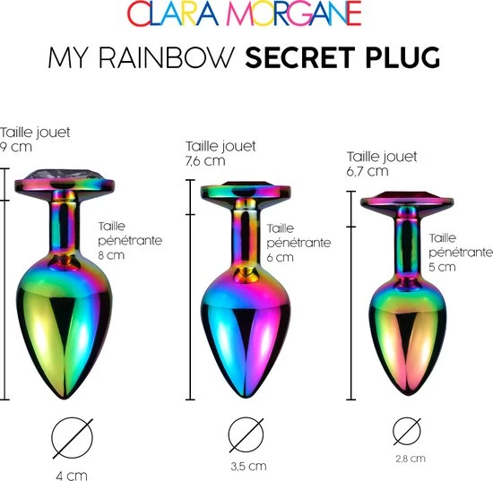 Kopen βοΈ Clara Morgane - My Little RAINBOW Secret Plug MEDIUM π - Afbeelding 6