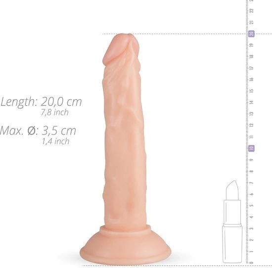 Beste deal π₯ Real Fantasy Blane Realistische Dildo Met Zuignap - 16.5 Cm β - Afbeelding 6