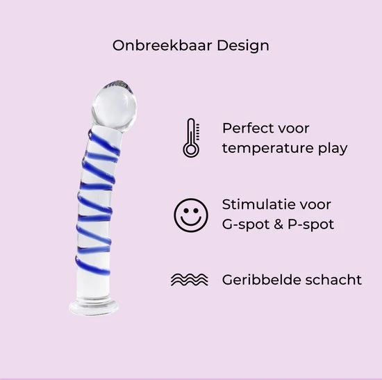 Flash-uitverkoop π I.N.N. Love Dildo - Vibrators - Glas Dildo - Seksspeeltjes - Clitoris En G Spot Stimulatie - Anaal Vibrator - Prostaat Vibrator Mannen - Vibrators Voor Vrouwen π€© - Afbeelding 5