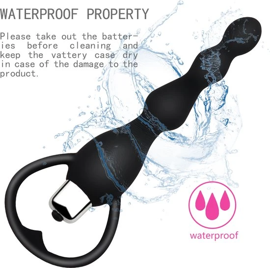 Beste Pirce ⌛ DARENCI DARE Darenci Siliconen Buttplug - Anal Toys - Seksspeeltjes - Sex Toys - G-spot - Satisfier - Penetratie En Stimulatie - Anaal Vibrerende Vibrator - Vibrerende Buttplug - Massager - Mannen En Vrouwen - Warm En Koud - Siliconen - Zwart ✨ - Afbeelding 5