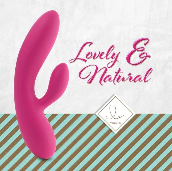 Beste Pirce ๐ FeelzToys Lea - Rabbit Vibrator - Roze ๐ - Afbeelding 3