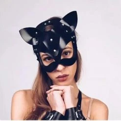 Beste deal 👍 CPKG Sexy Meesteres Masker Black Cat - Spannende Masker - Leuk Voor In Bed - Voor Vrouwen - SM Masker - Spannend Voor Koppels - Sex Speeltjes - Sex Toys - Erotiek - Bondage - Sexspelletjes Voor Mannen En Vrouwen - Seksspeeltjes - Kinky ✔️