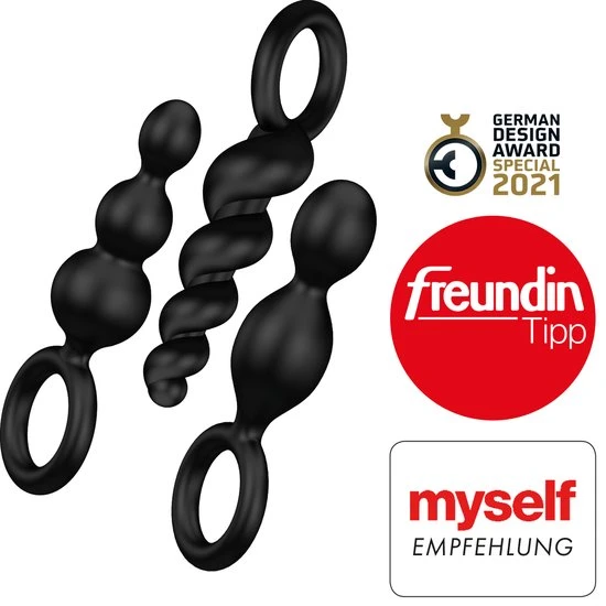 Goedkoopste ✔️ Satisfyer - Booty Call - Anale Kralen - 3 Stuks - Roze - Perzik - Lila 🔔 - Afbeelding 20