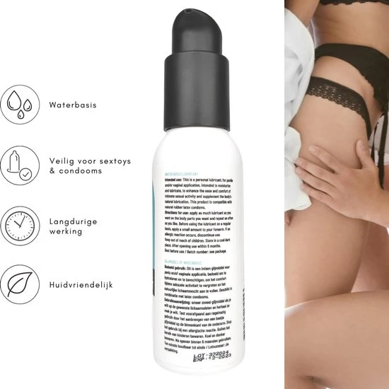 Hete verkoop π OHYES Glijmiddel Waterbasis - Glijmiddel Voor Vrouwen En Mannen - Parabenen & Glycerine Vrij - 100ml π - Afbeelding 2