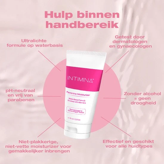 Beste Verkoop β Intimina - Feminine Moisturizer 75 Ml - Vaginaal Glijmiddel - Persoonlijk Glijmiddel Voor Vrouwen π₯° - Afbeelding 3