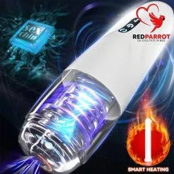 Flash-uitverkoop 🧨 Merkloos Verwarmde Roterende En Zuigende Masturbator White Pro Edition | Luxe Variant | Blowjob Gevoel | Zuig- En Trilstanden | Waterproof | Nu Met GRATIS Glijmidddel 🎉