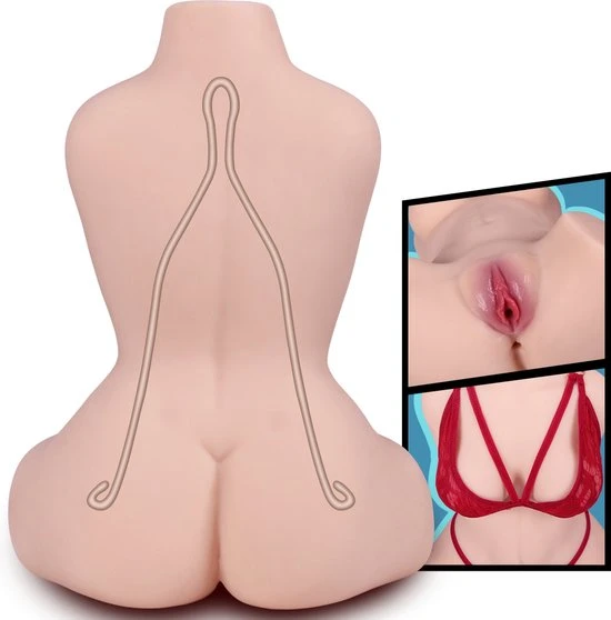 Kopen 𧨠(9.5KG) BlyeLove Sekspop Sex Doll Sexlichaam Levensechte Sekspop Grote Borsten En Billen Vagina En Anus Toy Voor Mannen π - Afbeelding 6