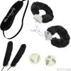 Kopen 🔔 ESTARK BDSM Bondage Set - SM Handboeien - Doe Dobbelsteen - Zweep / Veer / Zweepje - Bondageset - Erotische Blinddoek - Oogmasker - Sex Toys - Seksspeeltjes Voor Koppels - Handcuffs - Bondage Sex Seks - Zwart 😉