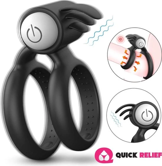 Top 10 𧨠Quick Relief Tease Pleasure Official Cockring - Penis Ring - Siliconen - Penis Ring - Seksspeeltje Voor Koppels - Siliconen - Sex Toys Voor Mannen - Cock Ring π