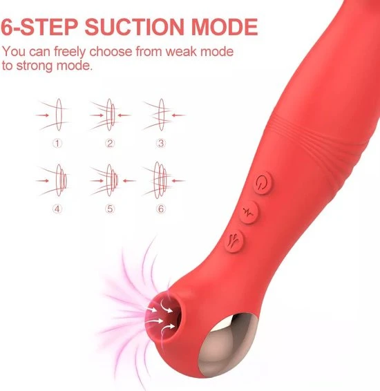 Top 10 π Melo 2 In 1 Sex Toys G Spot Vibrator | Flutterfunctie Voor Clitorisstimulatie, Een Dreunende Vibe Voor G-spot Geluk, Of Als Vibrator | 12 Vibratiestanden | 6 Zuigstanden | 6 Flutterstanden | Sex Toys Vrouwen π - Afbeelding 4