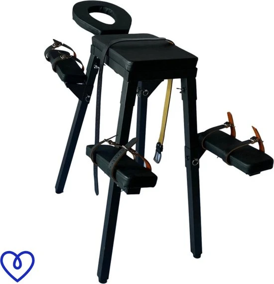 Gloednieuw π Magnificos - Sex Stoel - Sex Kussen - Sex Meubel Sex Chair - BDSM - Handboeien - Verstelbaar - Leer π€© - Afbeelding 3