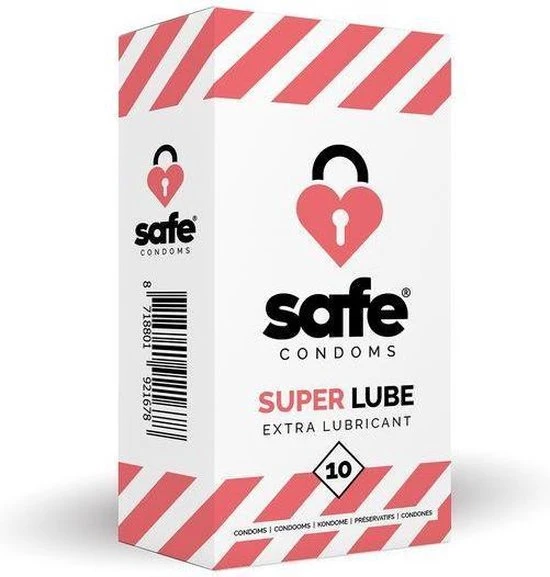 Groothandel π Safe Condoms Safe Condooms - SuperLube - Extra Glijmiddel - 36 Stuks π - Afbeelding 2