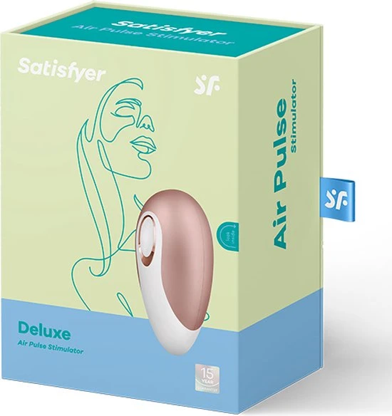 Beste Verkoop 🛒 Satisfyer Deluxe - Luchtdruk Vibrator - Brons ✨ - Afbeelding 13