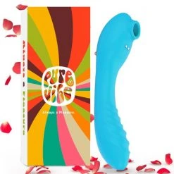 Kopen 😀 PureVibe Vibrating Air-Pulse Massager Clitoris & G-spot Stimulator - Luchtdruk Vibrator - Vibrators Voor Vrouwen 🔥