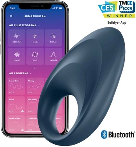 Goedkoop 🤩 Satisfyer Mighty One Cockring App Controlled ⌛ - Afbeelding 12