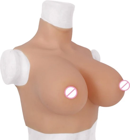 Promo ✨ BeBetter Siliconen Borsten | Bodies - Nep Borsten - Fake Boobs - Cup D - Lichtgewicht 🤩 - Afbeelding 3