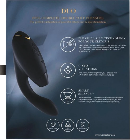 Korting ✔️ Womanizer DUO Zwart 🤩 - Afbeelding 13