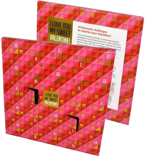 Beste Verkoop π Tease & Please Valentine Advent Calendar - Erotisch Bordspel π - Afbeelding 11