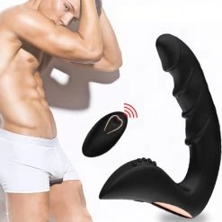 Groothandel ✔️ TipsToys Buttplug Vibrator Prostaat - Stimulatie Pspot Anaal Massage - Sex Toys Voor Mannen Zwart 🥰