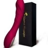Beste Verkoop 🔔 The Three Musketeers G-Spot Vibrator| Siliconen| USB Oplaadbare G-Spot Vibrator|12 Verschillende Vibratiestanden|Gebogen Schacht Voor G-spot Stimulatie|Elegant Rood| Waterproof| Erotiek|Pleasure| 👍