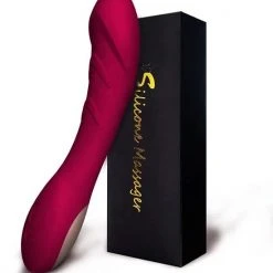 Beste Verkoop 🔔 The Three Musketeers G-Spot Vibrator| Siliconen| USB Oplaadbare G-Spot Vibrator|12 Verschillende Vibratiestanden|Gebogen Schacht Voor G-spot Stimulatie|Elegant Rood| Waterproof| Erotiek|Pleasure| 👍