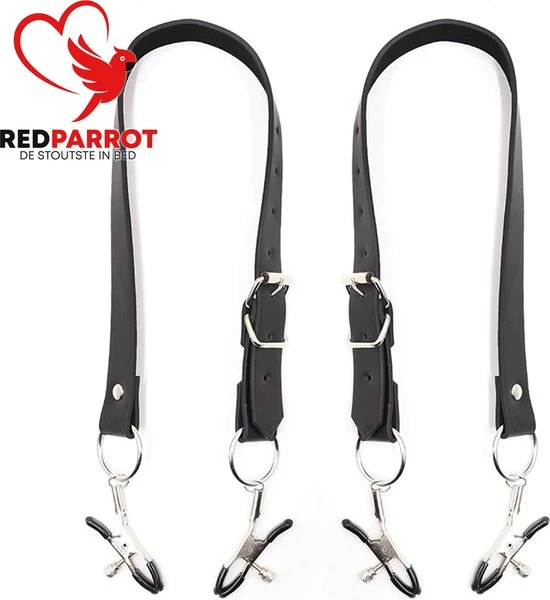 Promo π Merkloos Clitoris Klemmen | Schaamlip Klemmen | Verstelbaar | 4 Uiteinden | Zeer Luxe Uitvoering | SM | BDSM π₯ - Afbeelding 2