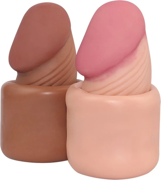 Beste deal π― Lovetoy Pleasure Extender Penis Verlenger - Beige β€οΈ - Afbeelding 5