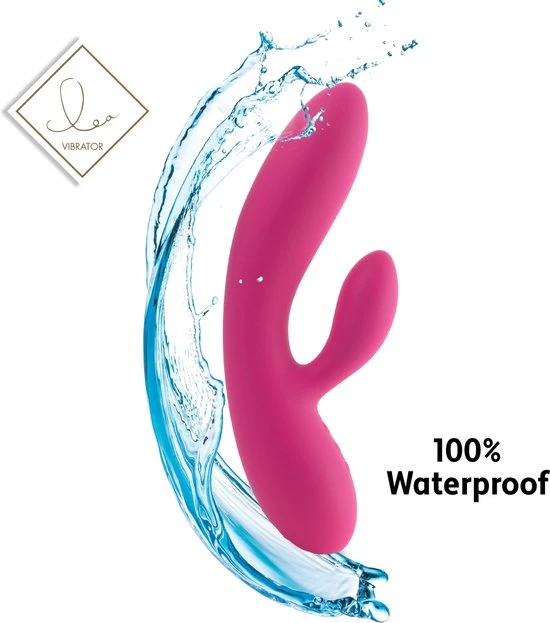 Beste Pirce ๐ FeelzToys Lea - Rabbit Vibrator - Roze ๐ - Afbeelding 5