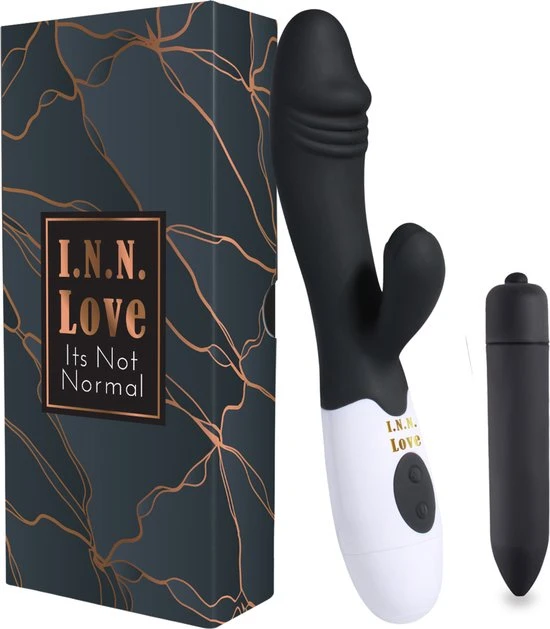 Top 10 βοΈ I.N.N. Love Tarzan Vibrator - Vibrators Voor Vrouwen - Bullet Vibrator - Erotiek - Vibrator Voor Koppels - Seks - Clitoris En G Spot Stimulator - Zwart π