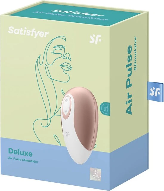 Beste Verkoop 🛒 Satisfyer Deluxe - Luchtdruk Vibrator - Brons ✨ - Afbeelding 24