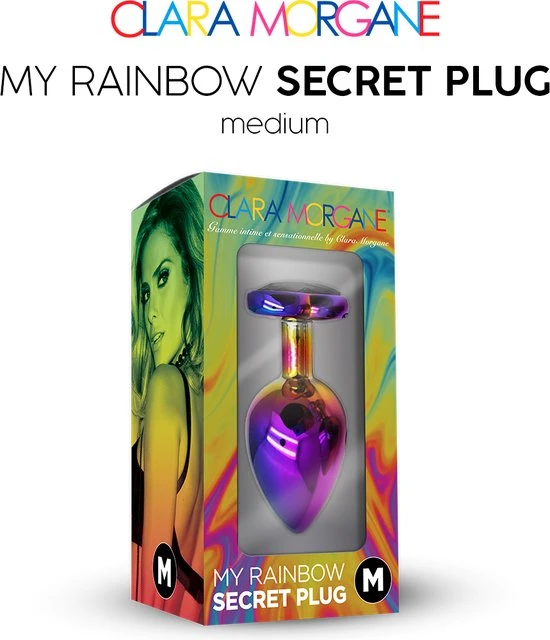 Kopen βοΈ Clara Morgane - My Little RAINBOW Secret Plug MEDIUM π
