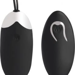 Begroting 🔥 EZlove Oplaadbaar Vibrerend Ei - 15 Meter Bereik - Zwart ⭐