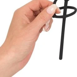 Begroting ❤️ You2Toys Siliconen Penis Plug Hol Ontwerp Met Glans Ring Voor Effectieve Spelletjes 12 Cm Zwart 😉