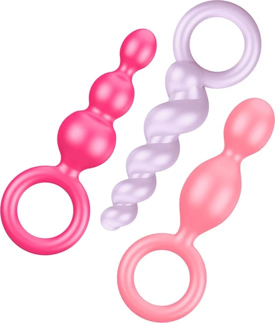 Goedkoopste ✔️ Satisfyer - Booty Call - Anale Kralen - 3 Stuks - Roze - Perzik - Lila 🔔 - Afbeelding 10