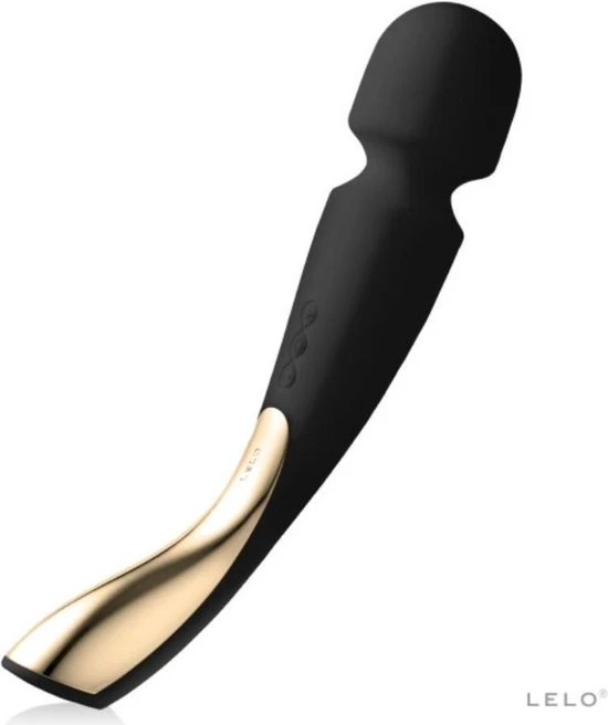 Goedkoop 🌟 LELO SMART WAND 2 Large, Handmatig Black Massageapparaat Voor Het Hele Lichaam, Diepe Spiermassage Met 10 Trilstanden ❤️ - Afbeelding 10