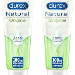 Uitgang 💯 Durex Naturel Gel - Natuurlijk Glijmiddel - 2 X 100 Ml 🔔
