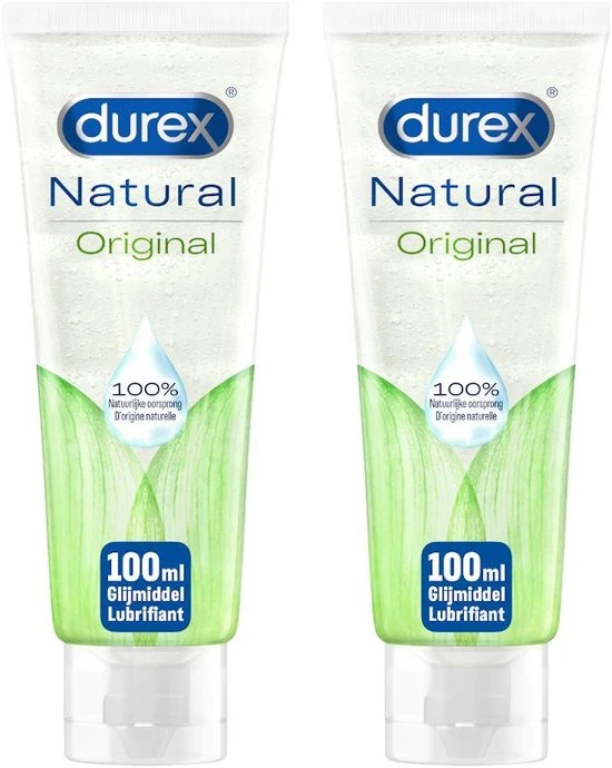 Uitgang π― Durex Naturel Gel - Natuurlijk Glijmiddel - 2 X 100 Ml π