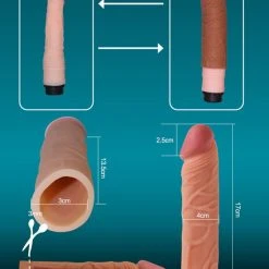 Beste deal 💯 Lovetoy Pleasure Extender Penis Verlenger - Beige ❤️