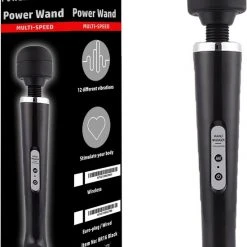 Top 10 ⌛ Super Stijlvolle - Power Escorts - Power Wand - Body Wand Massager - 12 Speed - Groot Formaat 32 Cm - Met Stroomkabel - Speeltje Voor Vrouwen - Flexibele Kop - Trendy Design - BR16 - Zwart - Gave Cadeaubox - Waterbestendig - Massagestaaf 😀